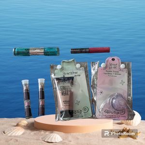 6 Lot Girls Makeup Cosmetics Street Wear L'Oreal Dabble Amuse Lip Gloss Glitter